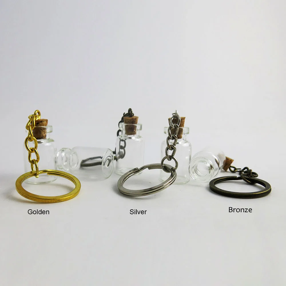 12pcs 2ML Mini Clear Glass Bottle Key Chain Pendants Small Wishing Bottles With Cork Vial For Bracelet Gift
12pcs 2ML Mini Clear Glass Bottle Key Chain Pendants Small Wishing Bottles With Cork Vial For Bracelet Gift