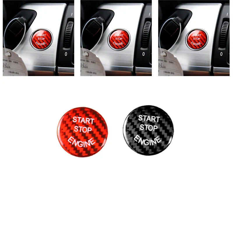 Carbon Fiber Car Ignition Device Cover One Button Start Sticker for BMW 1 2 3 4 Series GT M4 G30 F30 F20 F10 E36 E39 E46 E60 E90
Carbon Fiber Car Ignition Device Cover One Button Start Sticker for BMW 1 2 3 4 Series GT M4 G30 F30 F20 F10 E36 E39 E46 E60 E90