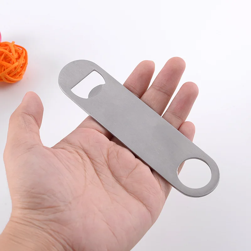 500pcs/lot Durable Beer Bottle Opener Stainless Steel Flat Speed Bottle Cap Opener Remover Bar Blade Kitchen Tool
500pcs/lot Durable Beer Bottle Opener Stainless Steel Flat Speed Bottle Cap Opener Remover Bar Blade Kitchen Tool