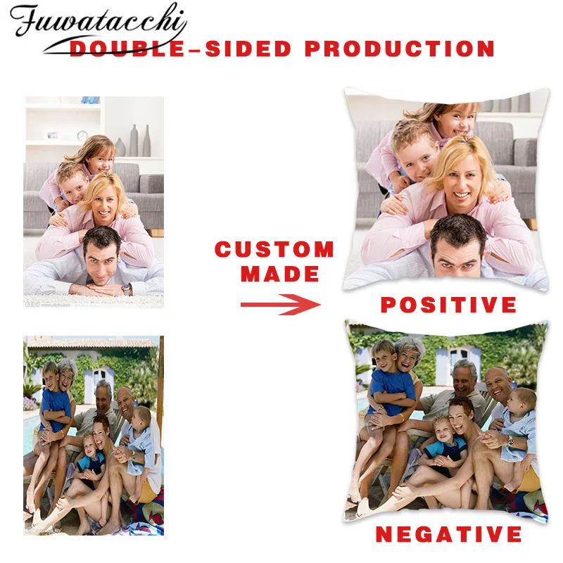 Fuwatacchi Double-sided Cushion Cover Customization Personal Family Throw Pillow Covers Polyester Pillowcases Home Sofa
Fuwatacchi Double-sided Cushion Cover Customization Personal Family Throw Pillow Covers Polyester Pillowcases Home Sofa