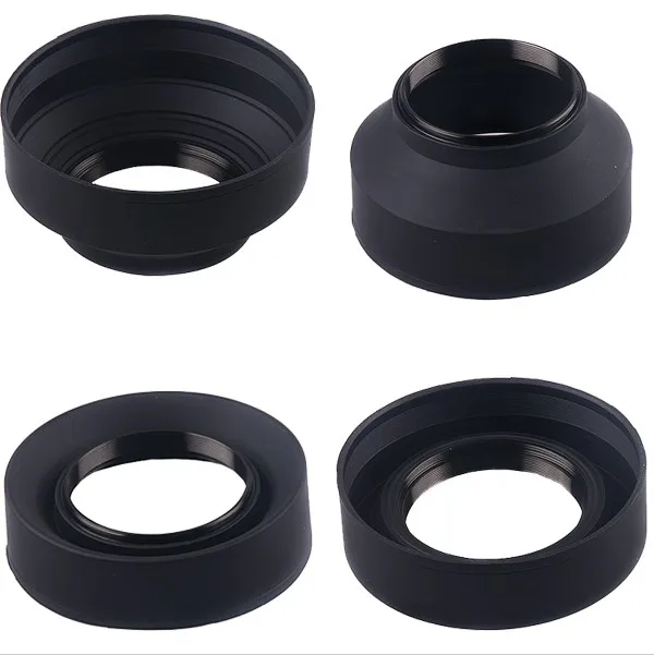 49mm 3-Stage 3 in1 Collapsible Rubber Foldable Lens Hood 49 mm DSIR Lens for C N camera
49mm 3-Stage 3 in1 Collapsible Rubber Foldable Lens Hood 49 mm DSIR Lens for C N camera