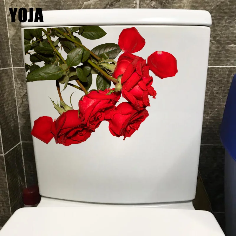 YOJA 23.4*18.2CM Beautiful Red Rose Fashion Home Living Room Wall Stickers Mural Toilet WC Decor T1-0904
YOJA 23.4*18.2CM Beautiful Red Rose Fashion Home Living Room Wall Stickers Mural Toilet WC Decor T1-0904
