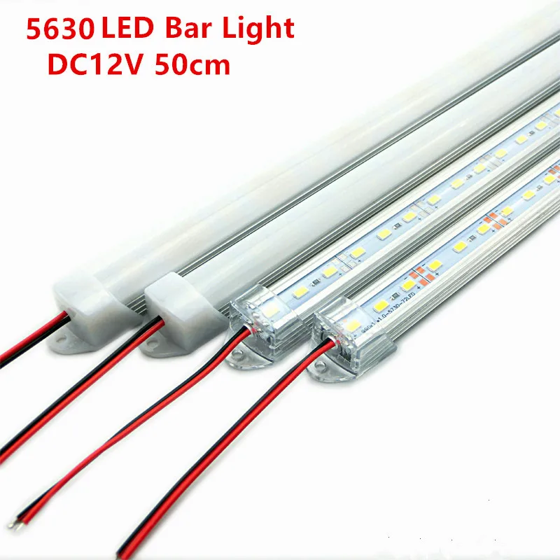 50 xDHL/светодиодные лампы DC12V 5730 Светодиодные Жесткие Полосы см светодиодные