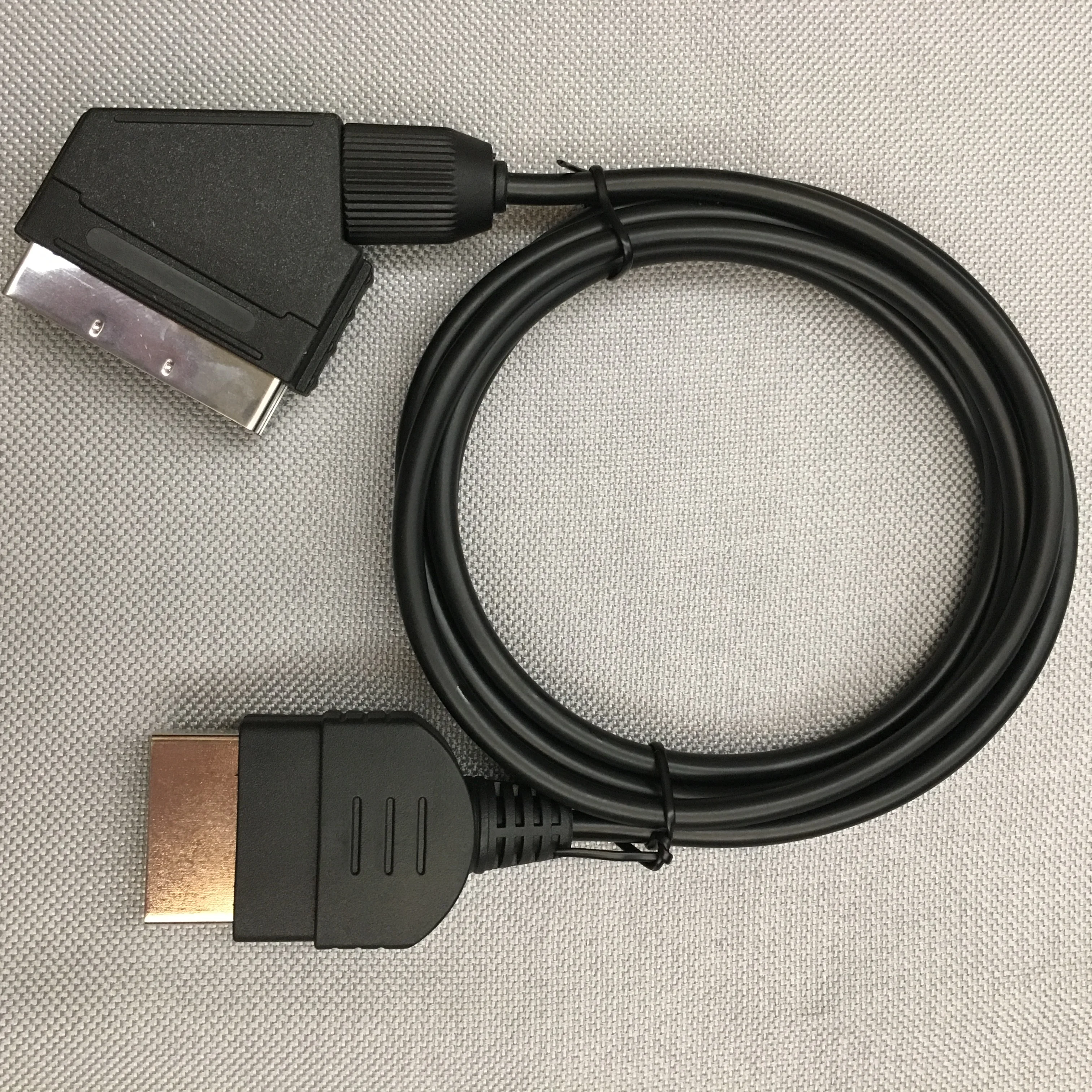 FZQWEG высокое качество 1 8 м Аудио Видео AV Scart кабель для консоли Microsoft Xbox|Кабели| |