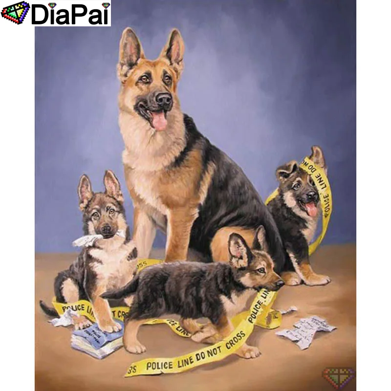 DIAPAI 100% Full Square/Round Drill 5D DIY Diamond Painting "Animal dog family" Diamond Embroidery Cross Stitch 3D Decor A19461
DIAPAI 100% Full Square/Round Drill 5D DIY Diamond Painting "Animal dog family" Diamond Embroidery Cross Stitch 3D Decor A19461