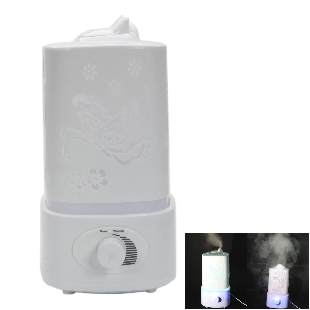 Supersonic Wave Mini Night Light Protecting Air Humidifier Electric Fragrance Essential Oil Ultrasonic Dry LED Diffuser White
Supersonic Wave Mini Night Light Protecting Air Humidifier Electric Fragrance Essential Oil Ultrasonic Dry LED Diffuser White