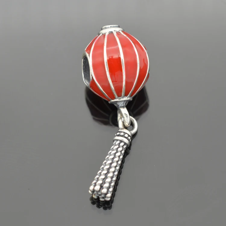 925 Sterling Silver Festive Red Lantern Pendant Cubic Zircon Fashion Popular Ethnic Silver Bracelet Accessories
925 Sterling Silver Festive Red Lantern Pendant Cubic Zircon Fashion Popular Ethnic Silver Bracelet Accessories