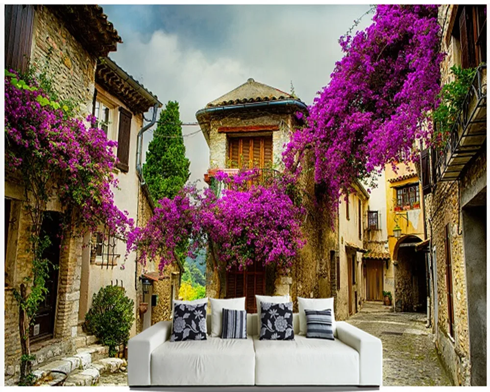 Custom papel DE parede 3 d, French Village murals for sitting room sofa bedroom TV wall waterproof vinyl which wallpaper
Custom papel DE parede 3 d, French Village murals for sitting room sofa bedroom TV wall waterproof vinyl which wallpaper