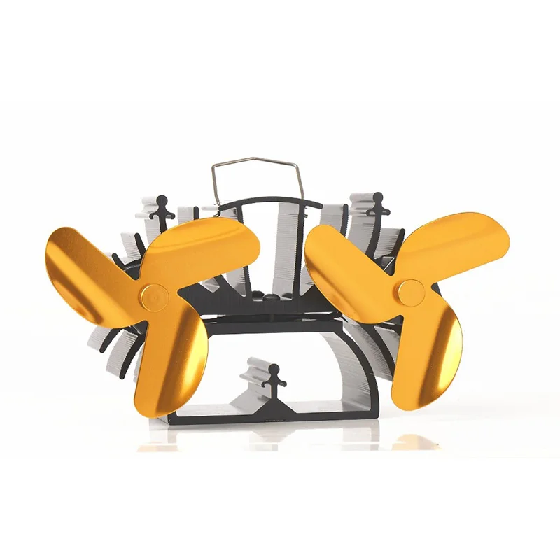 12.5cm Height 6 Blades Heat Powered Stove Fan For Wood/Log Burner /Fireplace-Eco Increase More 90% Warm Air Than 3 Blades
12.5cm Height 6 Blades Heat Powered Stove Fan For Wood/Log Burner /Fireplace-Eco Increase More 90% Warm Air Than 3 Blades