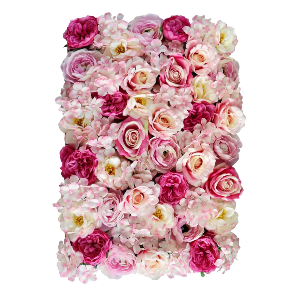 3Pack Artificial Silk Flower Wall Panel Mat for Main Pillar Road Stage Backdrop Wedding Venue Decor Rose Pink
3Pack Artificial Silk Flower Wall Panel Mat for Main Pillar Road Stage Backdrop Wedding Venue Decor Rose Pink