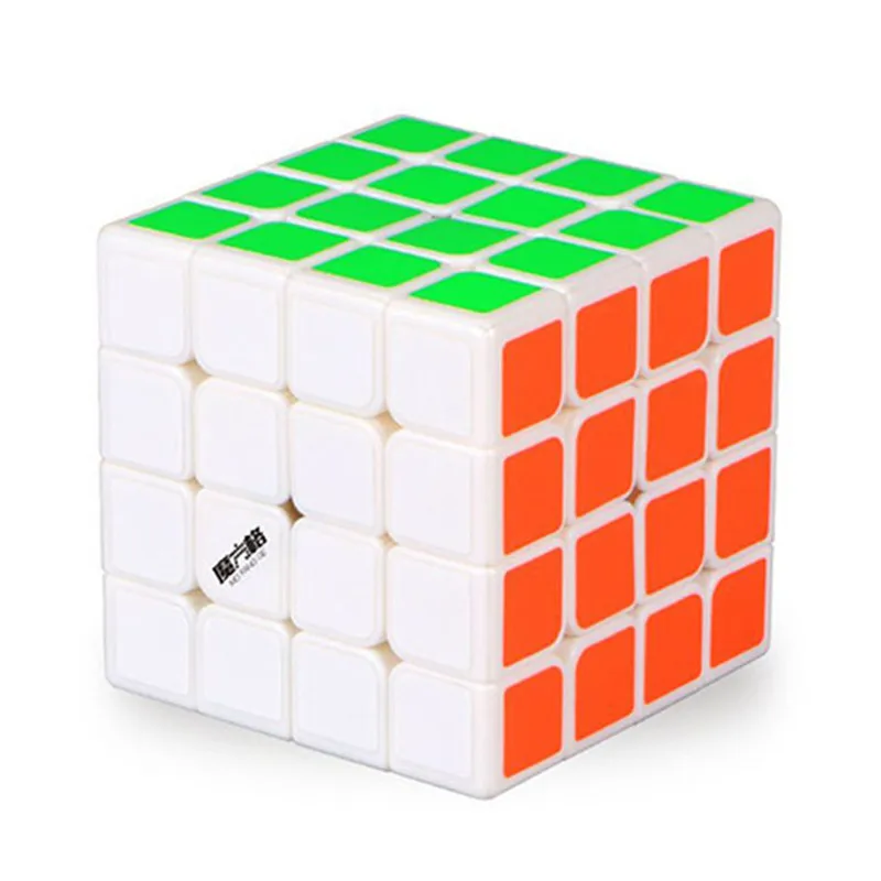 

Qiyi MFG Thunder 4x4 Speed Magic Cube Puzzle Contest Twist Cube Brain Teaser Smooth 60mm IQ Game Toy Black & White to Choose
