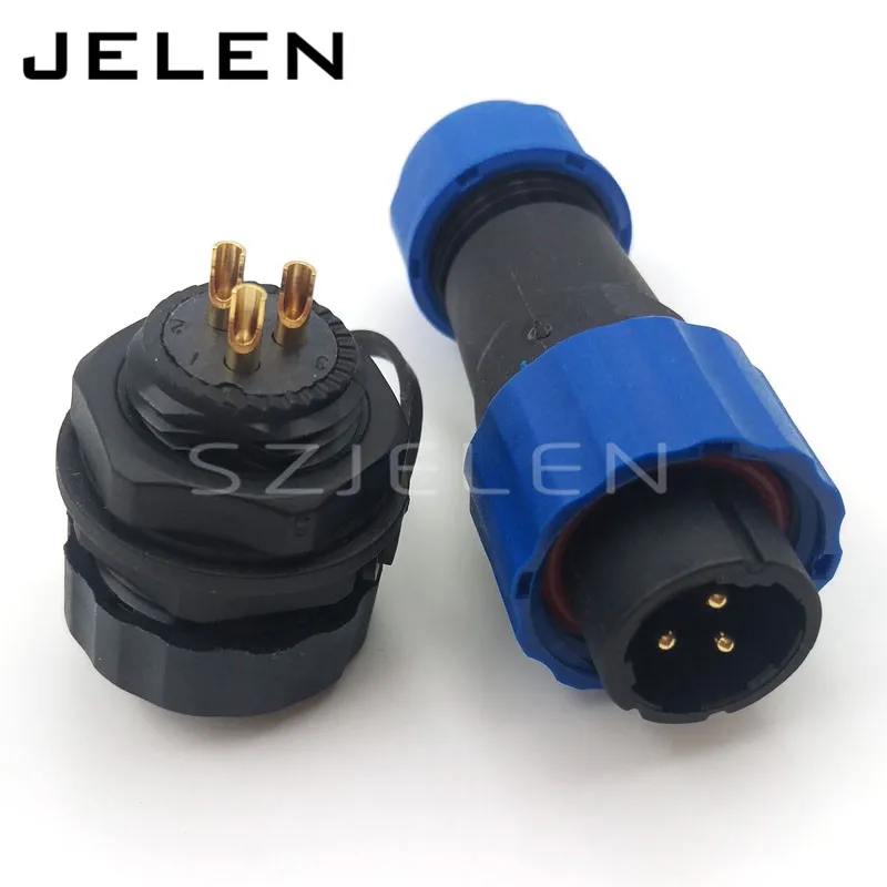 SD16 3 pin waterproof connector, power connector wire, 3 pin cable connectors, automotive connectors, male and female, IP68
SD16 3 pin waterproof connector, power connector wire, 3 pin cable connectors, automotive connectors, male and female, IP68