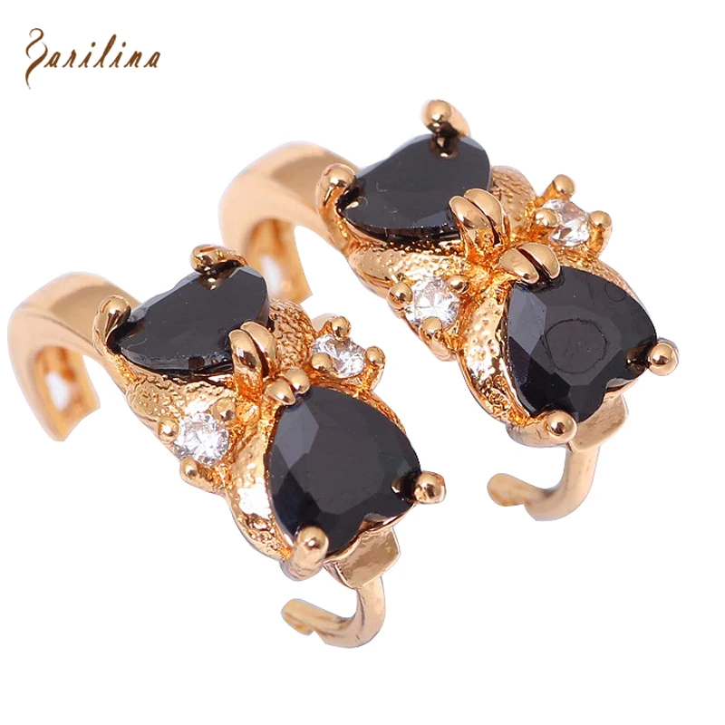Stylish Fashion 2021 New Brand Designer Black Cubic Zirconia Gold Earrings Cute Fashion Jewelry E230
Stylish Fashion 2021 New Brand Designer Black Cubic Zirconia Gold Earrings Cute Fashion Jewelry E230