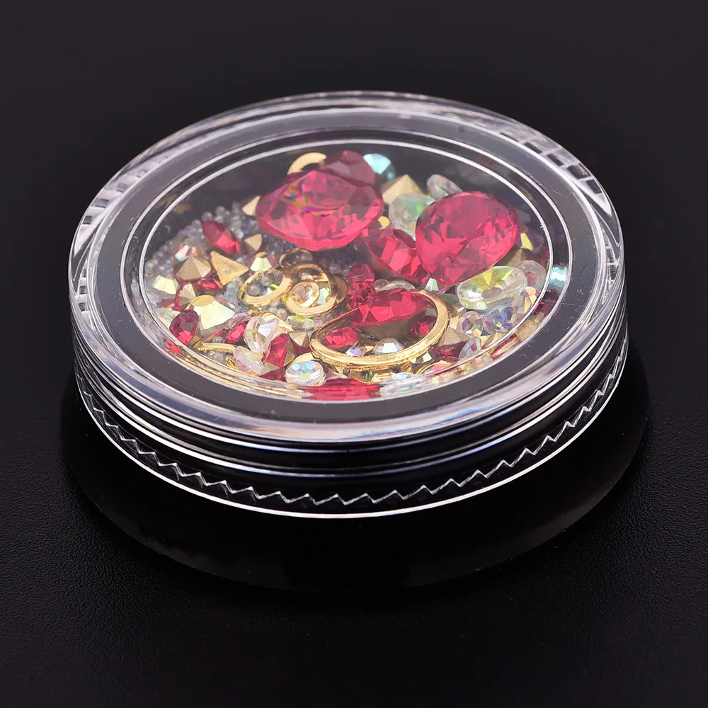 12 Style New MIixed Colorful Metal 3D Nail Decoration Studs Nail Rhinestone DIY Manicure Nail Art Decoration 1 Wheel12 Style
12 Style New MIixed Colorful Metal 3D Nail Decoration Studs Nail Rhinestone DIY Manicure Nail Art Decoration 1 Wheel12 Style