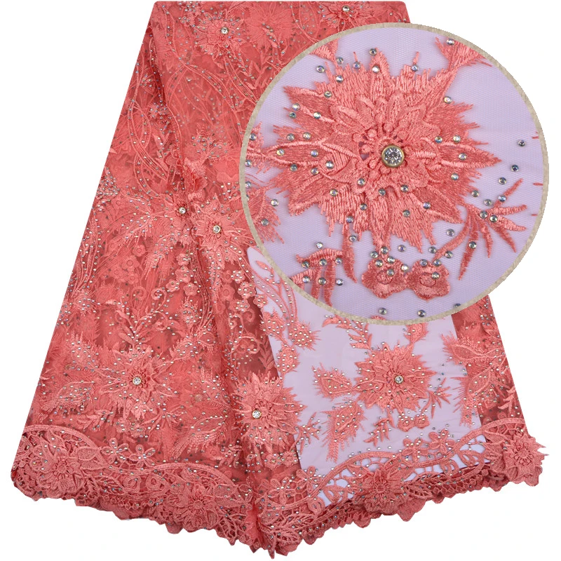 2018 New Style French Net Lace Fabric 3D Flower African Tulle Mesh Lace Fabric High Quality African Stones Lace Fabric 1266
2018 New Style French Net Lace Fabric 3D Flower African Tulle Mesh Lace Fabric High Quality African Stones Lace Fabric 1266