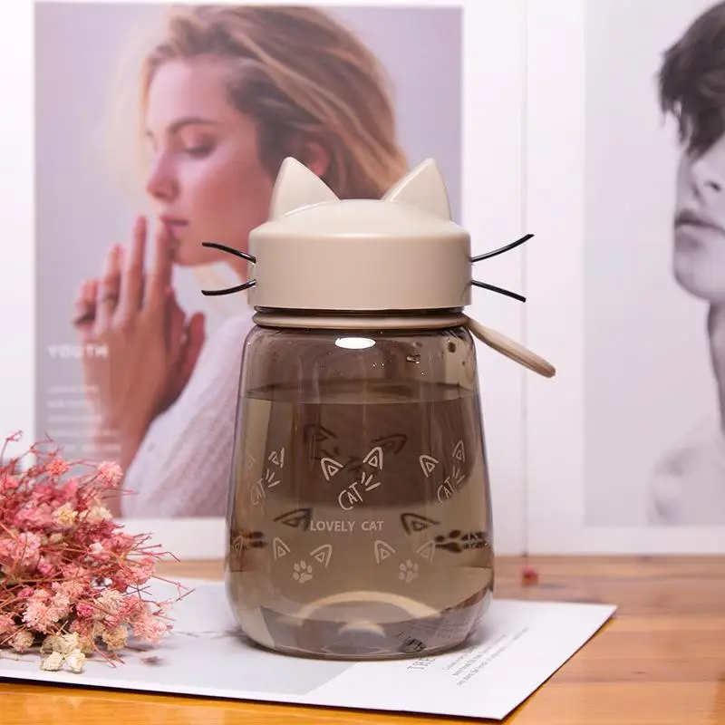 Cats Shaped Cut Cartoon Water Bottle Cute Creative Trend Of Small Size Portable Plastic Bottle For Kids Students
Cats Shaped Cut Cartoon Water Bottle Cute Creative Trend Of Small Size Portable Plastic Bottle For Kids Students