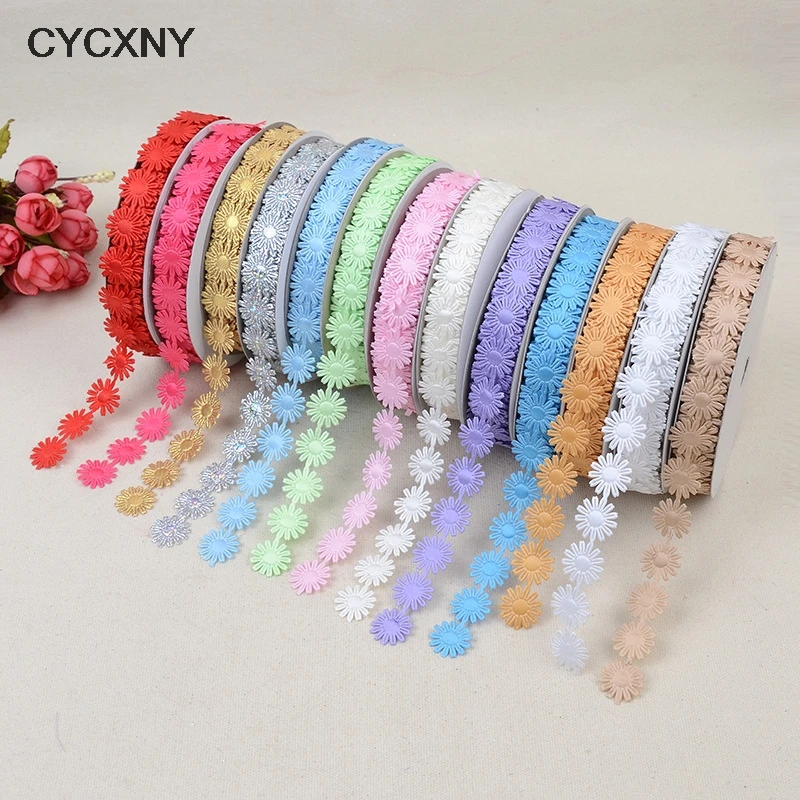 5 Yard Flower Ribbon Solid Color Lace Trimming Ribbon Tape DIY Gift Box Decoration Sewing Accessories Wedding Craft Gift Packing
5 Yard Flower Ribbon Solid Color Lace Trimming Ribbon Tape DIY Gift Box Decoration Sewing Accessories Wedding Craft Gift Packing