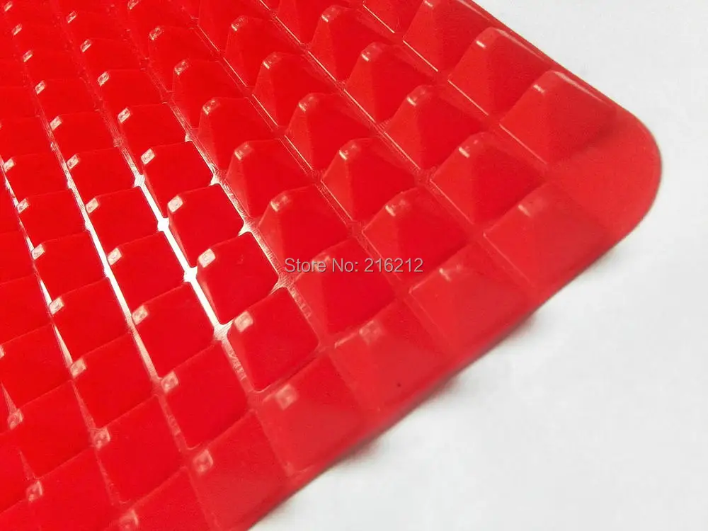 60 pcs New Arrive Creative Useful Pyramid Pan Silicone Non Stick Fat Reducing Mat Microwave Oven Baking Tray Sheet Kitchen Tool
60 pcs New Arrive Creative Useful Pyramid Pan Silicone Non Stick Fat Reducing Mat Microwave Oven Baking Tray Sheet Kitchen Tool