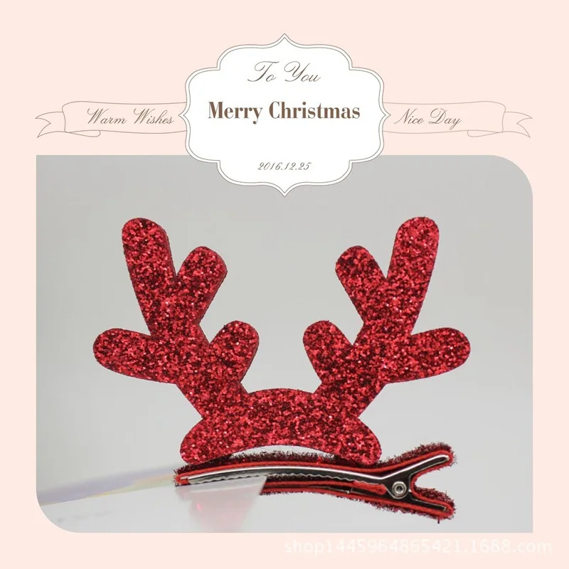 Boutique 12pcs Fashion Glitter Reindeer Hairpins Solid Cute Antler Hair Clips New Year XMAS Party Christmas Hair Accessories
Boutique 12pcs Fashion Glitter Reindeer Hairpins Solid Cute Antler Hair Clips New Year XMAS Party Christmas Hair Accessories