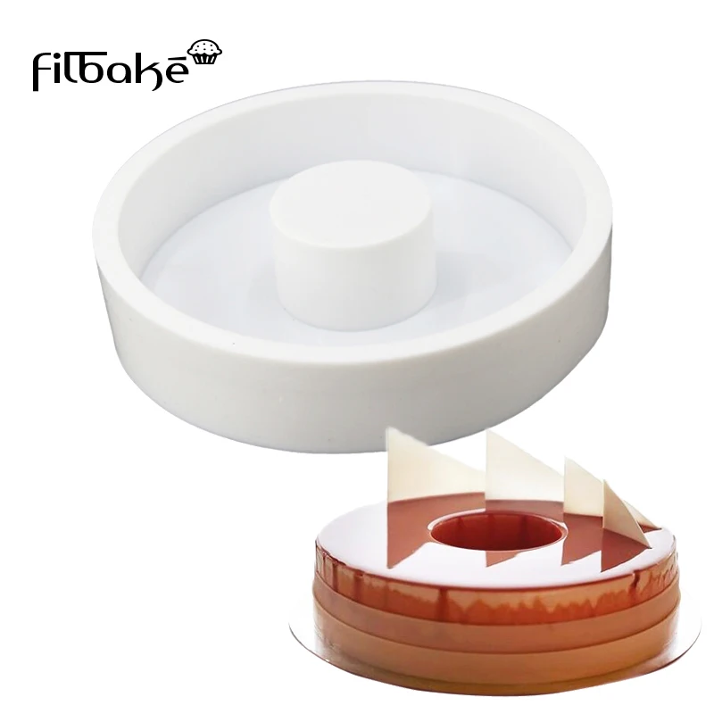 FILBAKE Round Circular Hollow Shaped Silicone Mold Baking Moulds For Mousse Pan Cake Molds Prepared Food Cake Decorating Tools
FILBAKE Round Circular Hollow Shaped Silicone Mold Baking Moulds For Mousse Pan Cake Molds Prepared Food Cake Decorating Tools