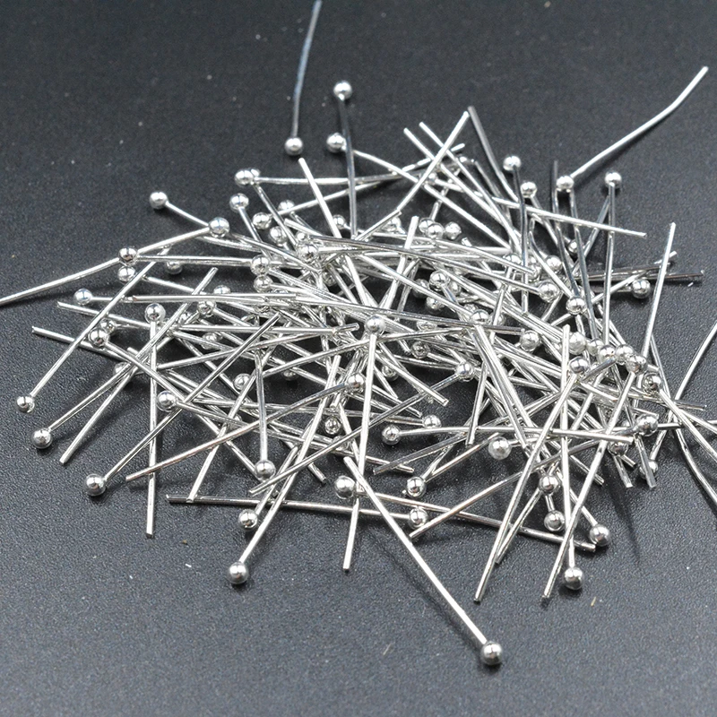 FLTMRH 50pcs 20x0.5mm Metal Ball Head Pins For Diy Jewelry Making Head pins Findings Dia 0.5mm
FLTMRH 50pcs 20x0.5mm Metal Ball Head Pins For Diy Jewelry Making Head pins Findings Dia 0.5mm