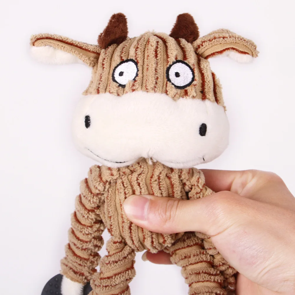 Squeaky Plush Toy Dog Fleece Toys Bite Resistant Cleaning Teeth Dog Chew Puppy Toys Cartoon 18 Styles Animal Pet Toys For Dogs
Squeaky Plush Toy Dog Fleece Toys Bite Resistant Cleaning Teeth Dog Chew Puppy Toys Cartoon 18 Styles Animal Pet Toys For Dogs