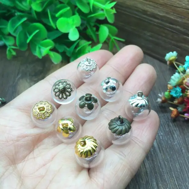 100sets 12*3mm glass globe with cap set jewelry findings Glass vial pendant glass bottle necklace pendant dome cover DIY charms
100sets 12*3mm glass globe with cap set jewelry findings Glass vial pendant glass bottle necklace pendant dome cover DIY charms