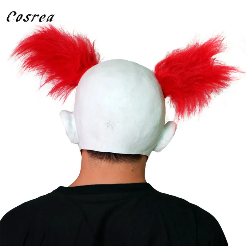 The Joker Evil Scary Mask Cosplay Costume Red Wig Halloween Clown Terror Latex Mask Carnival Cosplay Men Women Adult Funny Mask
The Joker Evil Scary Mask Cosplay Costume Red Wig Halloween Clown Terror Latex Mask Carnival Cosplay Men Women Adult Funny Mask