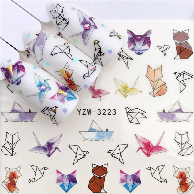 LCJ 1 PC 2021 New Styles Nail Sticker Water Decals Fruit / Flower / Cat Transfer Nail Art Decoration
LCJ 1 PC 2021 New Styles Nail Sticker Water Decals Fruit / Flower / Cat Transfer Nail Art Decoration