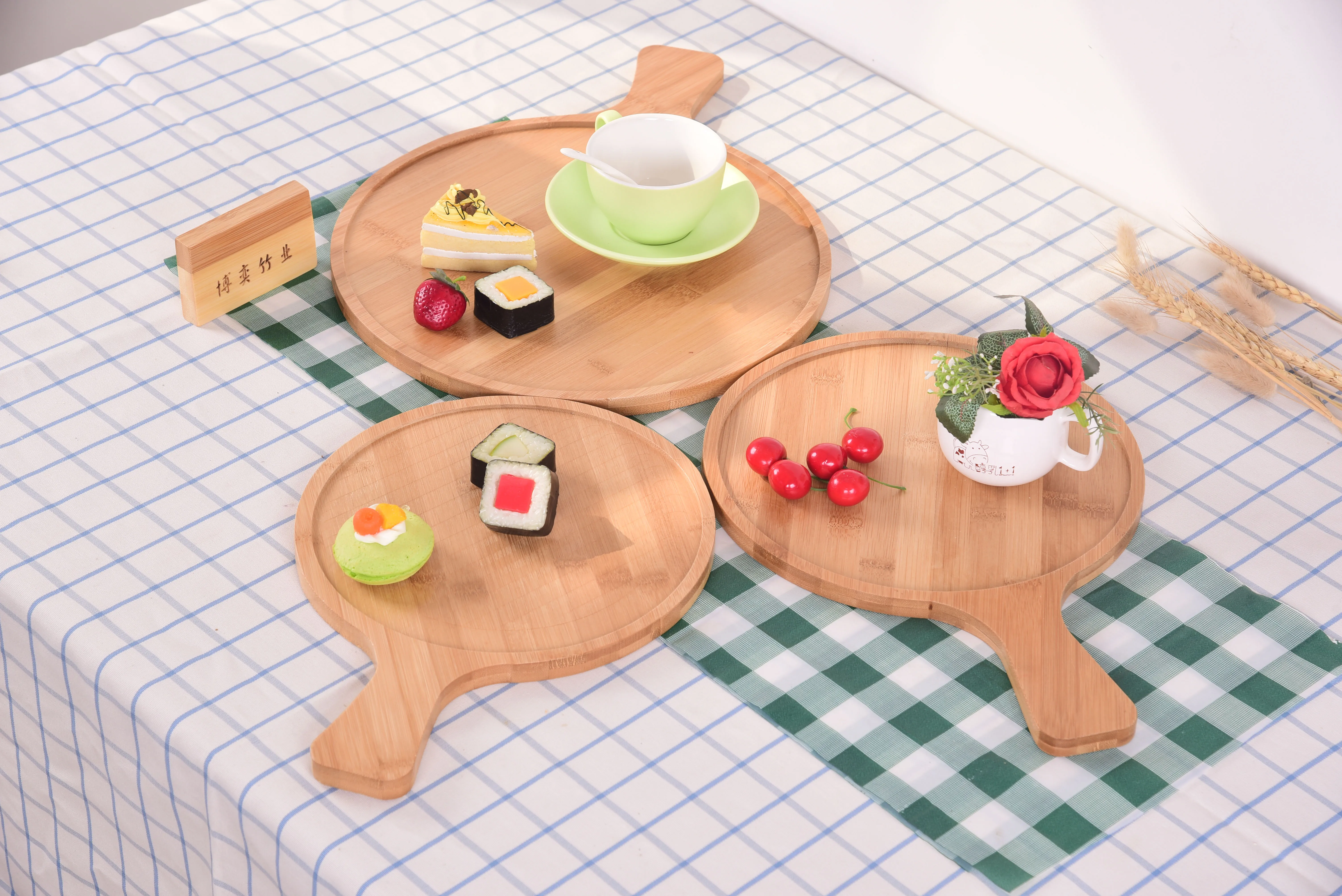 Bamboo Hotel Creative Tray Household Tea Plate Restaurant Simple Fruit Sushi Pizza Plate cake tools cake decorating tools
Bamboo Hotel Creative Tray Household Tea Plate Restaurant Simple Fruit Sushi Pizza Plate cake tools cake decorating tools