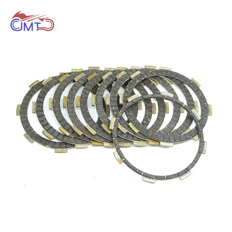 For Honda VF500C V30 Magna 84-85 VF500F Interceptor 84-86 fit Suzuki Impulse GSX400/X 05-07 Clutch Friction Disc Plate Kit 9 PCS
For Honda VF500C V30 Magna 84-85 VF500F Interceptor 84-86 fit Suzuki Impulse GSX400/X 05-07 Clutch Friction Disc Plate Kit 9 PCS