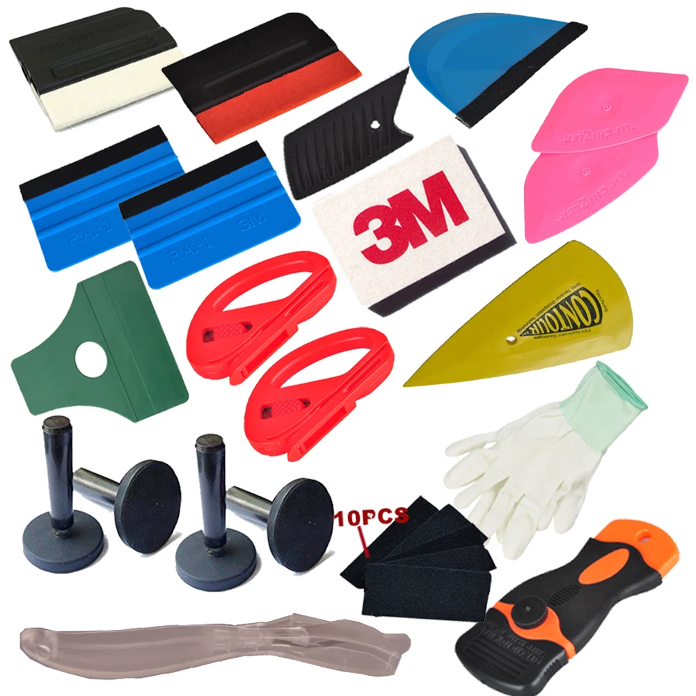 32pcs Vinyl Car Foil Wrap Tool Set Window Tint Tools 3M Squeegee Carbon Fiber Stickers Knife Magnet Holder Car Accessories
32pcs Vinyl Car Foil Wrap Tool Set Window Tint Tools 3M Squeegee Carbon Fiber Stickers Knife Magnet Holder Car Accessories