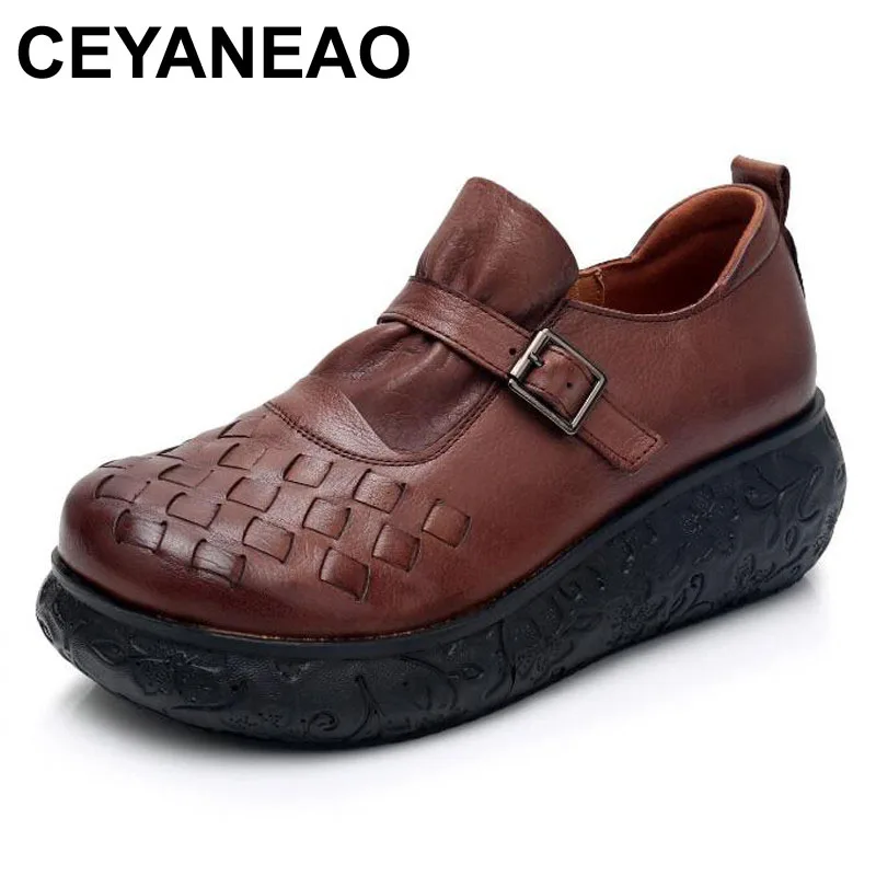 CEYANEAO New arrival; women's shoes on a flat platform; female loafers; Fashionable women's casual shoes without a buckle
CEYANEAO New arrival; women's shoes on a flat platform; female loafers; Fashionable women's casual shoes without a buckle