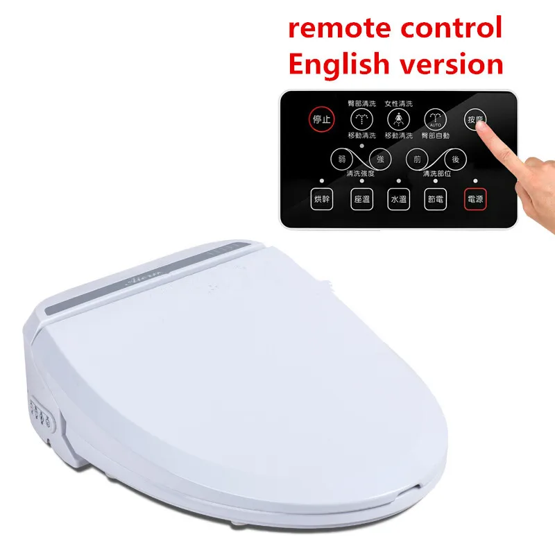 Smart Heated Toilet Seat With Remote Control Bidet Toilet Seat Hinge WC Sitz Intelligent Water Closet Automatic Toilet Lid Cover
Smart Heated Toilet Seat With Remote Control Bidet Toilet Seat Hinge WC Sitz Intelligent Water Closet Automatic Toilet Lid Cover