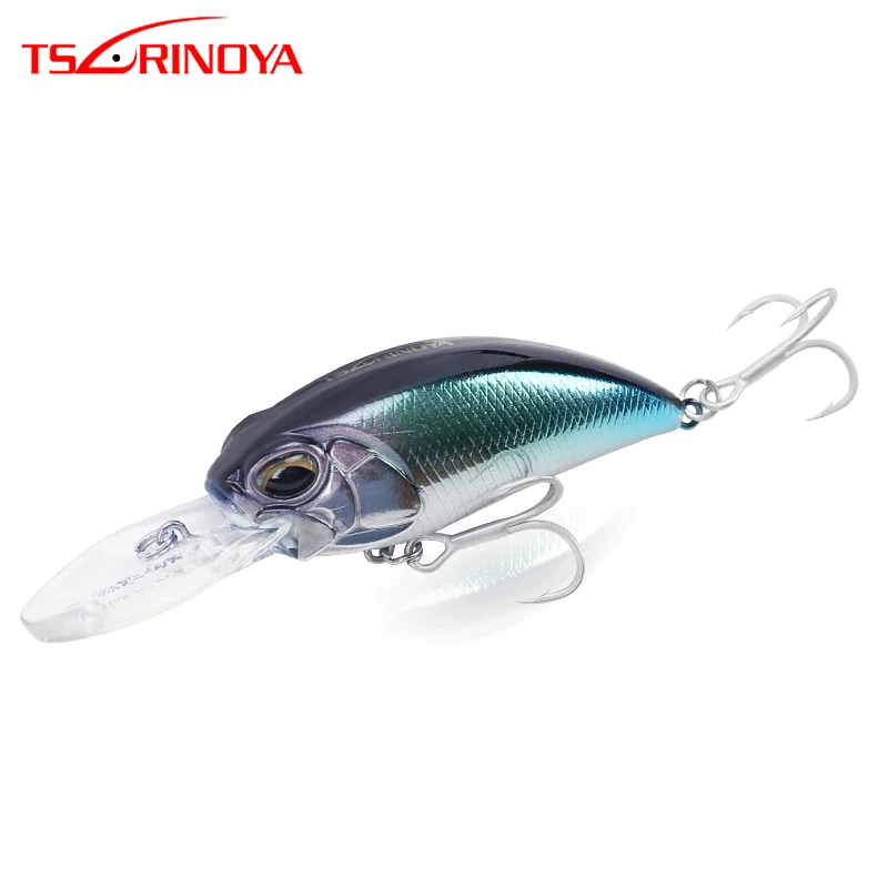 TSURINOYA воблер рыболовная приманка штекер DW32 CRANK Baits 60 мм г 16 Глубина 2 5 м-3 м