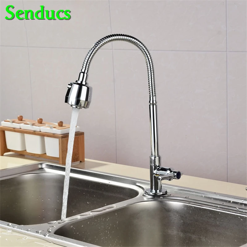 Senducs Cold Kitchen Mixer Tap Universal Kitchen Sink Mixer Tap of Quality Brass Single Cold Water Tap Chrome Kitchen Faucet
Senducs Cold Kitchen Mixer Tap Universal Kitchen Sink Mixer Tap of Quality Brass Single Cold Water Tap Chrome Kitchen Faucet