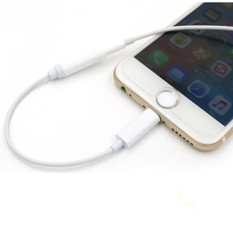 Аудиокабель адаптер с разъемом 3 5 мм для IPhone X XR XS Max 8 7 Plus 10 Aux разветвитель