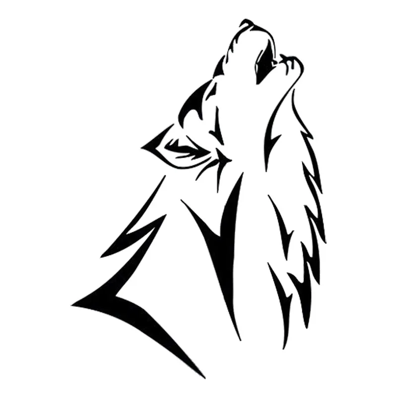 10.7*15.2CM Creative Car Sticker Howling Wolf Waterproof Vinyl Car Styling Decal Cover Black/Silver S1-2280
10.7*15.2CM Creative Car Sticker Howling Wolf Waterproof Vinyl Car Styling Decal Cover Black/Silver S1-2280