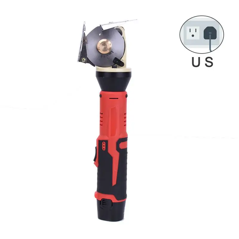 Portable Electric Scissors With Sharpener Cloth Fabric Cutter Shears Round Rotary Blade Cutting Machine
Portable Electric Scissors With Sharpener Cloth Fabric Cutter Shears Round Rotary Blade Cutting Machine