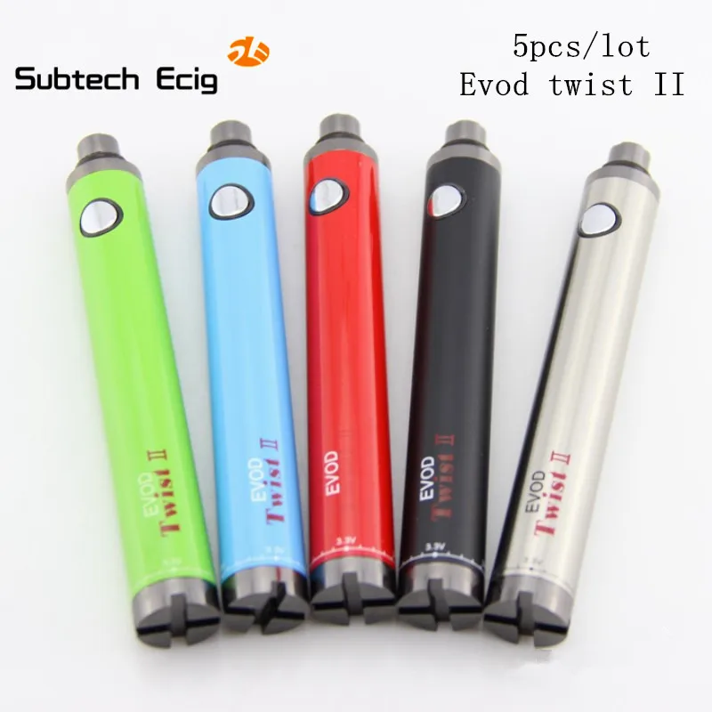 Sub Two электронная сигарета 5 шт./лот EVOD twist II батарея 1600 мАч мл подходит для двойной катушки Регулируемый контроль воздушного потока
Sub Two электронная сигарета 5 шт./лот EVOD twist II батарея 1600 мАч мл подходит для двойной катушки Регулируемый контроль воздушного потока