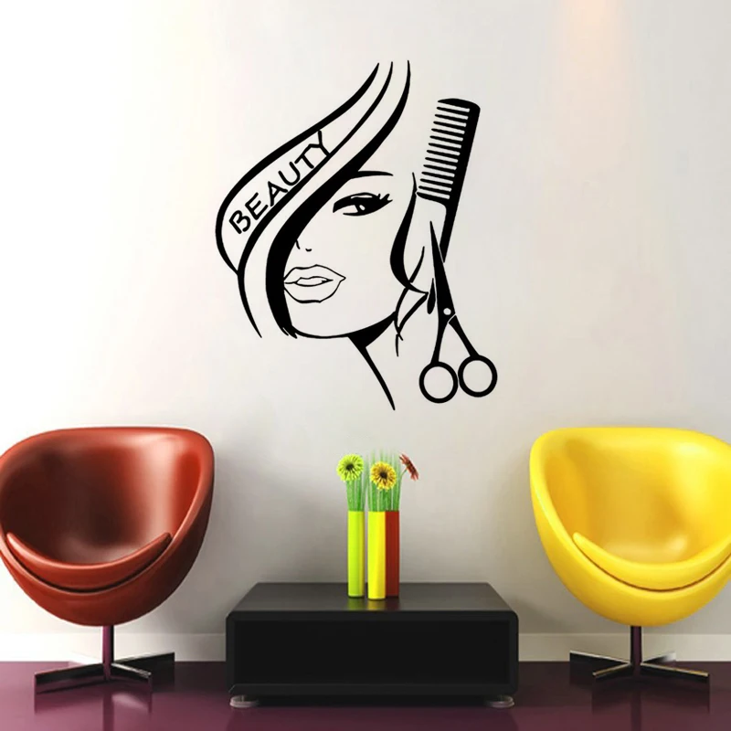 Sexy Hair Hairdresser Beauty Salon Barbershop DIY Wallpaper Removable Vinyl Home Decor Art Wall Stickers JG1343
Sexy Hair Hairdresser Beauty Salon Barbershop DIY Wallpaper Removable Vinyl Home Decor Art Wall Stickers JG1343