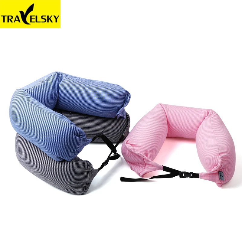 Travelsky Newest U-shape Travel Particle Pillow Use Or Home Use Striped Removable Adjustable Travel Pillow
Travelsky Newest U-shape Travel Particle Pillow Use Or Home Use Striped Removable Adjustable Travel Pillow