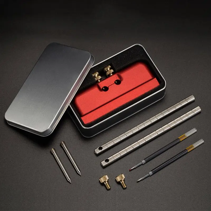 Woodworking Marker Double-head Scriber Parallel Layout Carpenter Marking Hand Tool Sets Woodworking Scriber
Woodworking Marker Double-head Scriber Parallel Layout Carpenter Marking Hand Tool Sets Woodworking Scriber