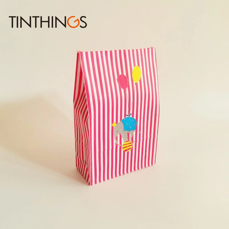 12 Pcs kraft paper gift bag Candy cookies Red Stripe Animal kraft paper bags birthday Party kids gift packaging bag oil-proof
12 Pcs kraft paper gift bag Candy cookies Red Stripe Animal kraft paper bags birthday Party kids gift packaging bag oil-proof