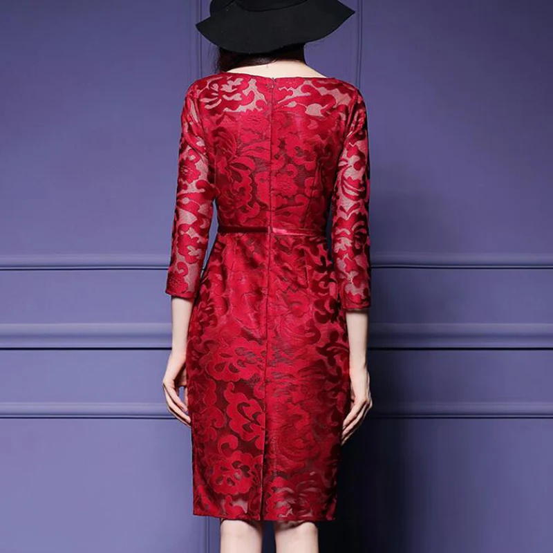 Women's Summer Elegant Dresses 2019 Spring Fashion Faux Silk Bodycon Sexy Dress Ladies Mesh Embroidery Office Dress Vestidos 990
Women's Summer Elegant Dresses 2019 Spring Fashion Faux Silk Bodycon Sexy Dress Ladies Mesh Embroidery Office Dress Vestidos 990