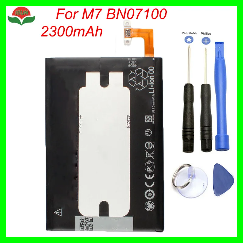 Сменный аккумулятор ISUN для HTC One M7, батарея 2300 мАч, аккумулятор BN07100 для HTC ONE M7 m7 801E 801S 802D, батареи с инструментами
Сменный аккумулятор ISUN для HTC One M7, батарея 2300 мАч, аккумулятор BN07100 для HTC ONE M7 m7 801E 801S 802D, батареи с инструментами