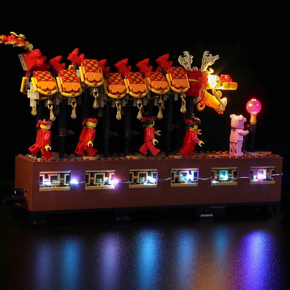 Led light for 46002 Dragon Dance for Model Set Building Blocks Bricks Assembled DIY Toy Gifts(Only Light)
Led light for 46002 Dragon Dance for Model Set Building Blocks Bricks Assembled DIY Toy Gifts(Only Light)
