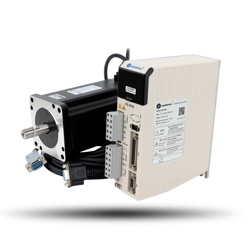 HBS2206 + 863HSM80H E1 Leadshine легкий сервопривод 220 240VAC NEMA 34 8NM для ЧПУ/3D принтера/ЧПУ