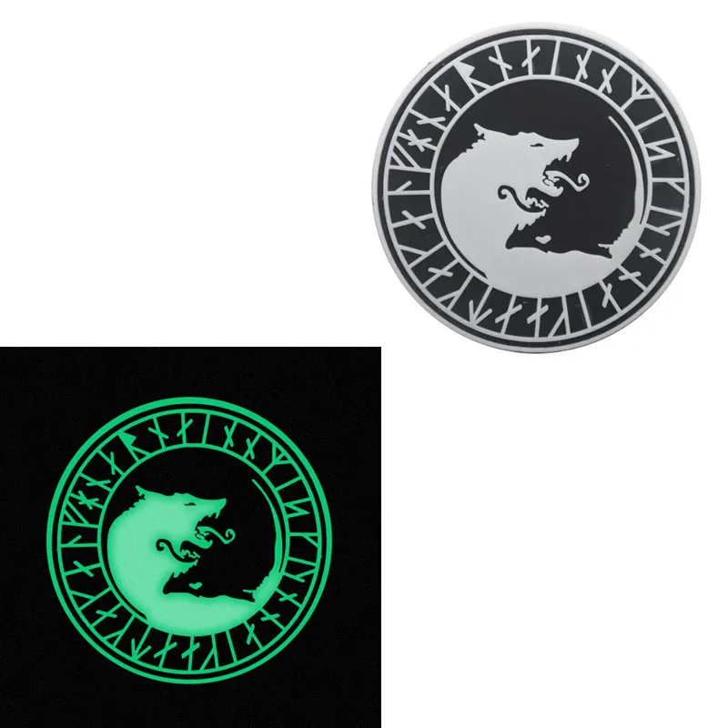3D Green Rubber Wolf Patch PVC Tactical Light Stripe Hook Luminous Military Identification Chapter Night Light Icon Glowing Dark
3D Green Rubber Wolf Patch PVC Tactical Light Stripe Hook Luminous Military Identification Chapter Night Light Icon Glowing Dark