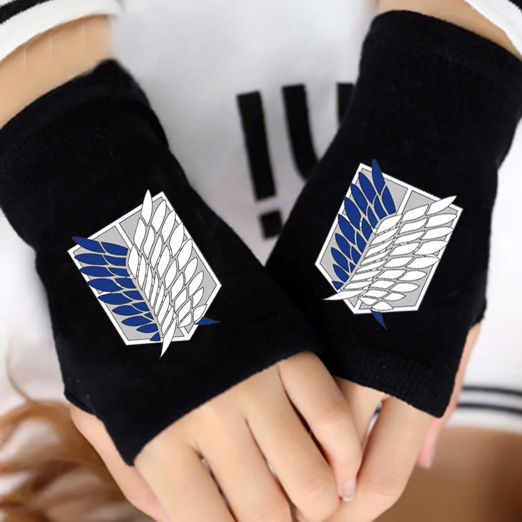 Attack on Titan Gloves Shingeki no Kyojin Gloves Cosplay Costumes Eren Mikasa Gloves wings of freedom Cotton Mitten Unisex
Attack on Titan Gloves Shingeki no Kyojin Gloves Cosplay Costumes Eren Mikasa Gloves wings of freedom Cotton Mitten Unisex